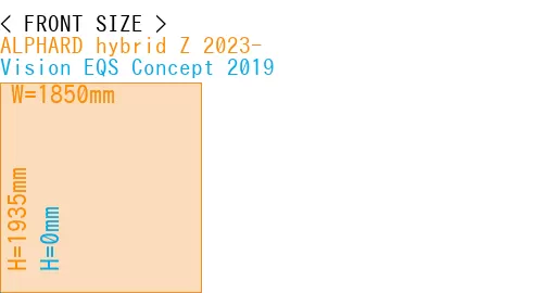 #ALPHARD hybrid Z 2023- + Vision EQS Concept 2019